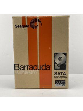 Seagate Barracuda ST3500641AS-RK 500GB 16MB 3.5” Internal Drive Kit 7200